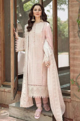 Elegant Embroidered 3-Piece Women’s Kurta Set with Shawl