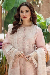 Elegant Embroidered 3-Piece Women’s Kurta Set with Shawl