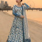 Aneelas Embroidered 3-Piece Women’s Kurta Set with Shawl