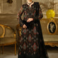 Aneelas Embroidered 3-Piece Women’s Kurta Set with Shawl