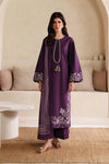 Aneelas Embroidered 3-Piece Women’s Kurta Set with Shawl