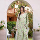 Aneelas Embroidered 3-Piece Women’s Kurta Set with Shawl