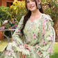 Aneelas Embroidered 3-Piece Women’s Kurta Set with Shawl