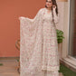 Aneelas Embroidered 3-Piece Women’s Kurta Set with Shawl