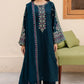 Aneelas Embroidered 3-Piece Women’s Kurta Set with Shawl