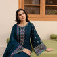Aneelas Embroidered 3-Piece Women’s Kurta Set with Shawl