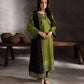 Aneelas Embroidered 3-Piece Women’s Kurta Set with Shawl