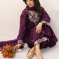 Aneelas Embroidered 3-Piece Women’s Kurta Set with Shawl