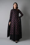 Aneelas Embroidered 3-Piece Women’s Kurta Set with Shawl
