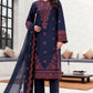 Aneelas Embroidered 3-Piece Women’s Kurta Set with Shawl