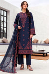 Aneelas Embroidered 3-Piece Women’s Kurta Set with Shawl