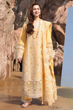 NUREH Summer Lawn Collection 2026 – Premium Embroidered 3 Piece Suit | NR 176333