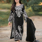 Aneelas Embroidered 3-Piece Women’s Kurta Set with Shawl