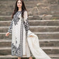 Aneelas Embroidered 3-Piece Women’s Kurta Set with Shawl
