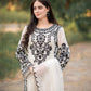 Aneelas Embroidered 3-Piece Women’s Kurta Set with Shawl