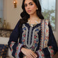 Aneelas Embroidered 3-Piece Women’s Kurta Set with Shawl