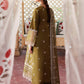 Aneelas Embroidered 3-Piece Women’s Kurta Set with Shawl
