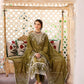 Aneelas Embroidered 3-Piece Women’s Kurta Set with Shawl