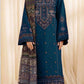Aneelas Embroidered 3-Piece Women’s Kurta Set with Shawl