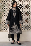 Aneelas Embroidered 3-Piece Women’s Kurta Set with Shawl