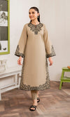 Aneelas Embroidered 3-Piece Women’s Kurta Set with Shawl