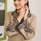Aneelas Embroidered 3-Piece Women’s Kurta Set with Shawl