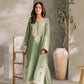 Aneelas Embroidered 3-Piece Women’s Kurta Set with Shawl