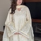Aneelas Embroidered 3-Piece Women’s Kurta Set with Shawl