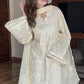 Aneelas Embroidered 3-Piece Women’s Kurta Set with Shawl