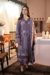 Aneelas Embroidered 3-Piece Women’s Kurta Set with Shawl