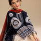 Aneelas Embroidered 3-Piece Women’s Kurta Set with Shawl