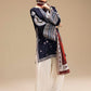 Aneelas Embroidered 3-Piece Women’s Kurta Set with Shawl