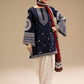Aneelas Embroidered 3-Piece Women’s Kurta Set with Shawl