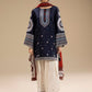 Aneelas Embroidered 3-Piece Women’s Kurta Set with Shawl