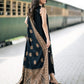 Aneelas Embroidered 3-Piece Women’s Kurta Set with Shawl