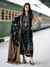 Aneelas Embroidered 3-Piece Women’s Kurta Set with Shawl