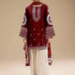 Aneelas Embroidered 3-Piece Women’s Kurta Set with Shawl