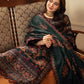 Aneelas Embroidered 3-Piece Women’s Kurta Set with Shawl