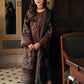 Aneelas Embroidered 3-Piece Women’s Kurta Set with Shawl