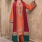 Elegant Embroidered 3-Piece Women’s Kurta Set with Shawl