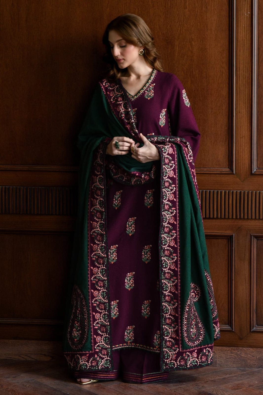 ANEELA'S BTAKEMB 3PC SUIT