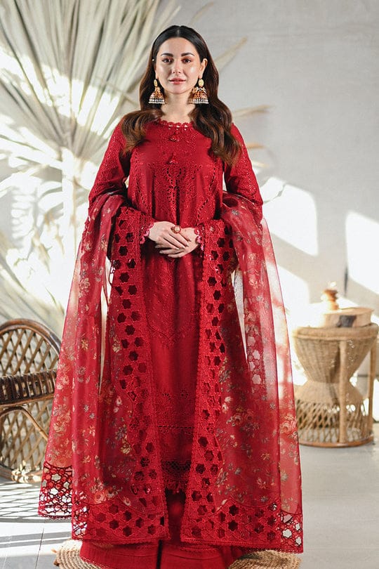 ANEELAS-QALIM EMB 3PC SUIT