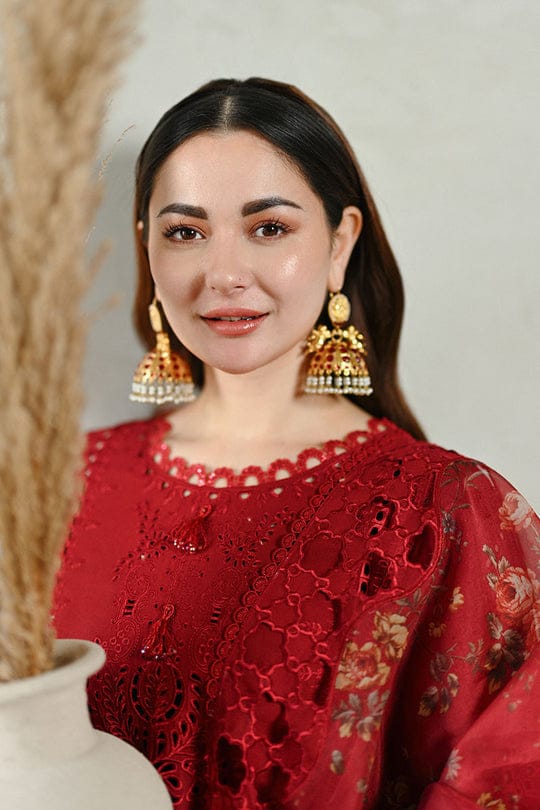 ANEELAS-QALIM EMB 3PC SUIT